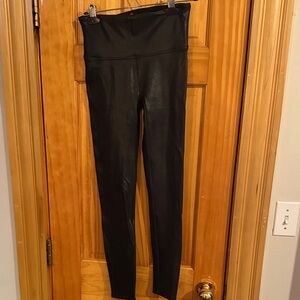 SPANX Black High-Rise Leggings